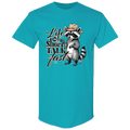GGO-2792 Talk Fast Raccoon- Tropical Blue