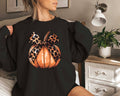 Retro Halloween Coquette Bow Sweatshirt – Spooky Fall Vibes