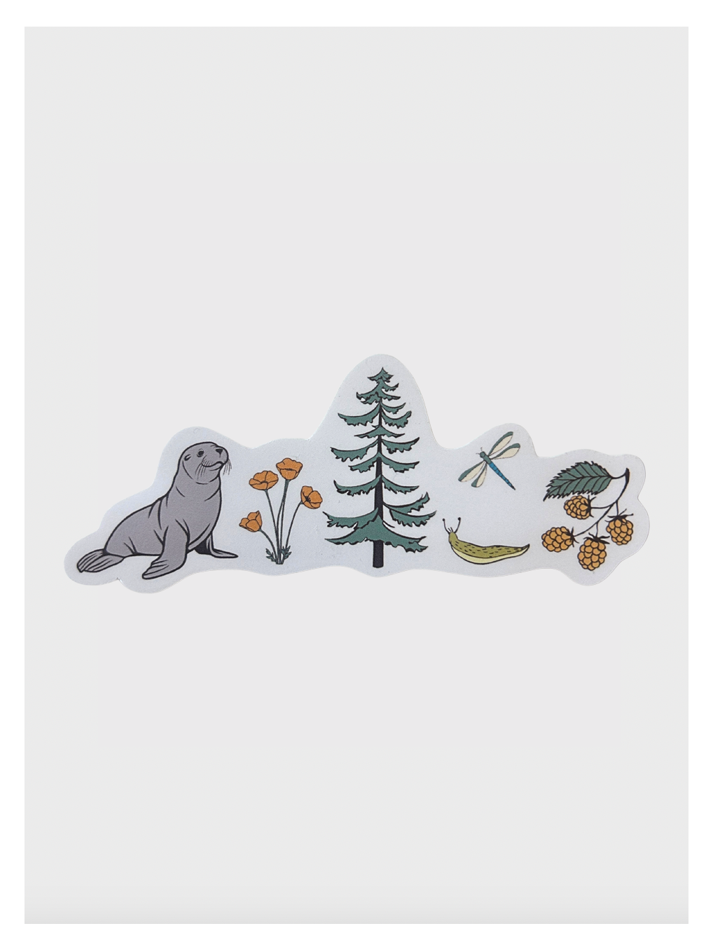 Olympic Peninsula Field Guide Sticker