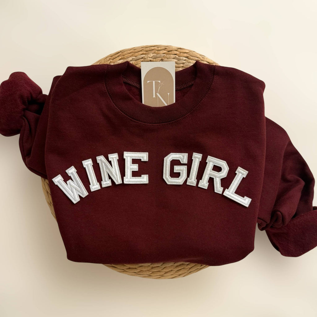 Wine Girl Sweatshirt, Wine Gifts