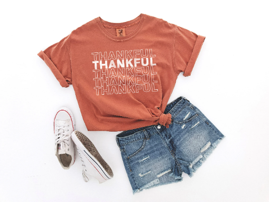 Thankful T Shirt, Thanksgiving T Shirt