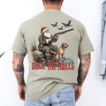 Duck Hunter Christmas Graphic Tee - Holiday Santa Shirt