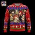 Fairy Tail Anime Ugly Christmas Sweater Custom Xmas Gift