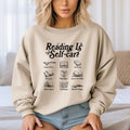 Reading Is Self-Care Sweatshirt - Book Lover Gift Idea