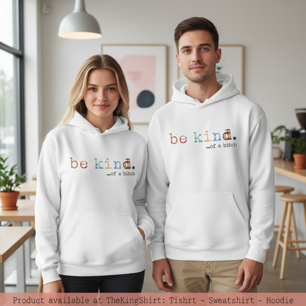 Funny Women Sweatshirt - Best Friend Gift - Be Kind
