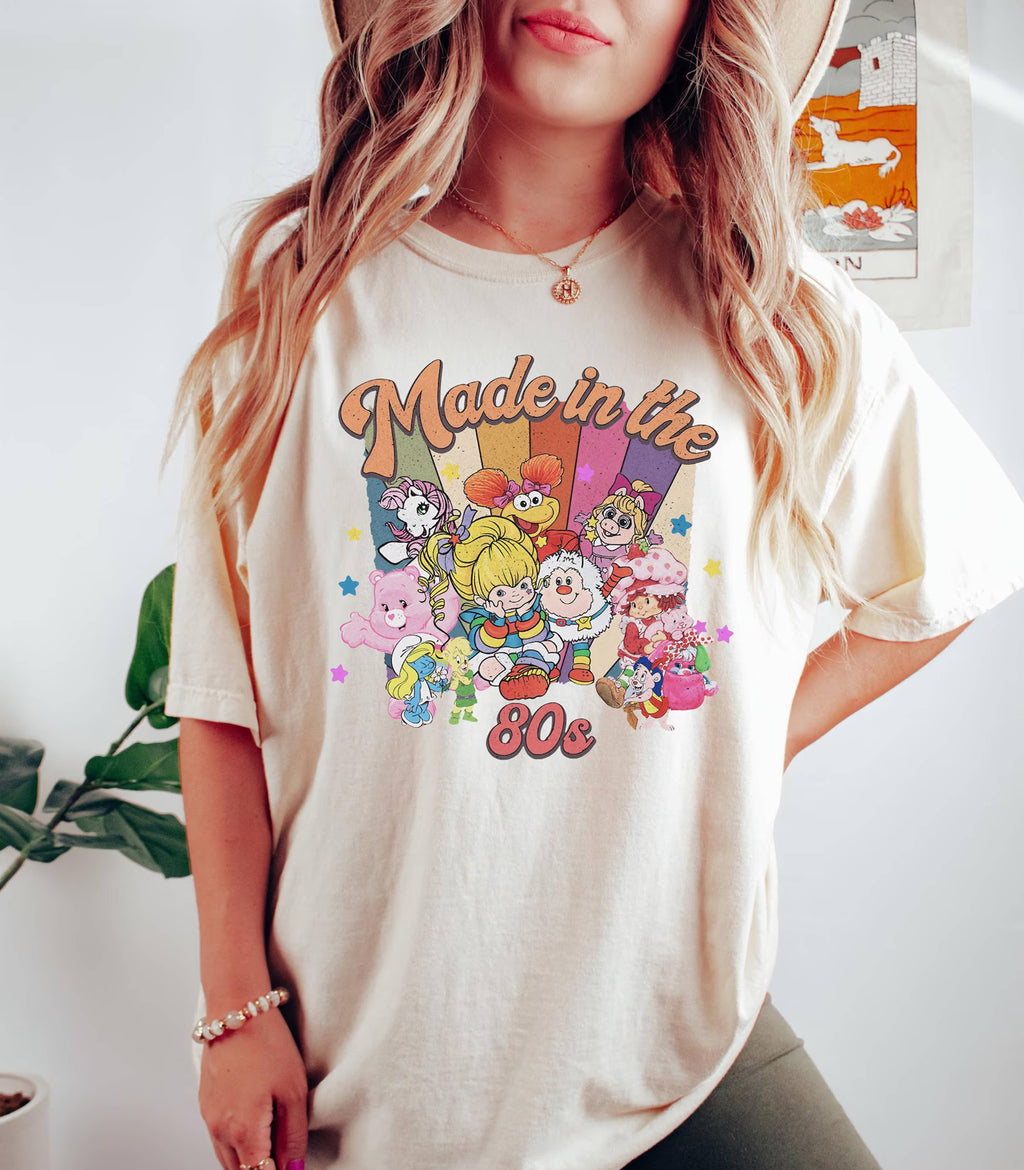 Cartoon Friends Nostalgia Shirt, Made in the 80s Shirt