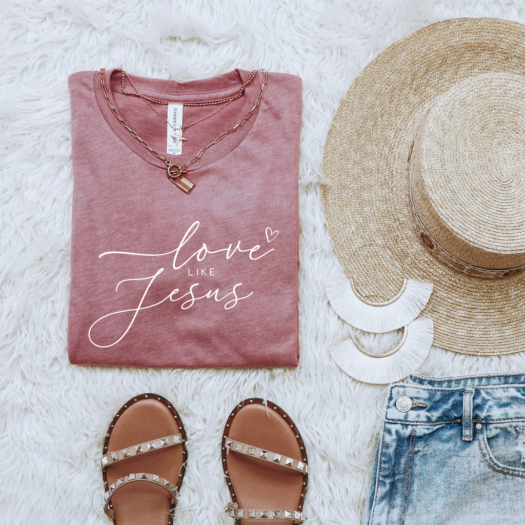 Love Like Jesus Christian Hymn Easter Faith Tee Shirt