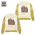 Fellowship Of The Rings Snowflake Reindeer Ugly Christmas Sweater