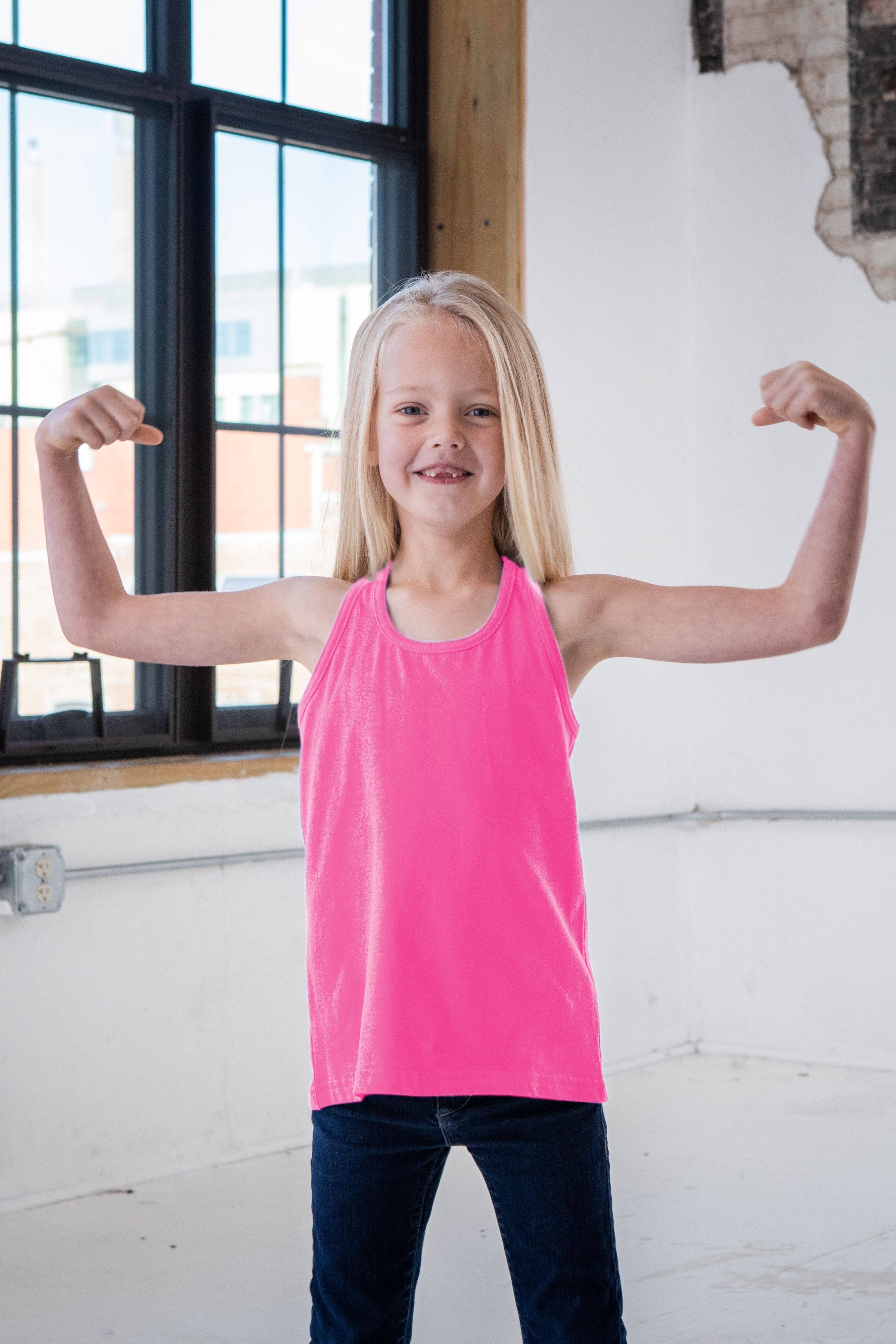 Youth Girls Premium Cotton Tank
