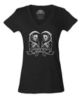 Women's Fiends With Benefits Vneck T-Shirt