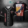 BEST Fireball Whisky United States Flag black Baseball Jersey