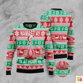 Flamingo Yoga Christmas Ugly Christmas Sweater