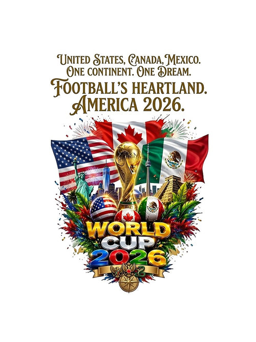 2026 World Cup Football Heartland North America by Sovereign Supply Co.