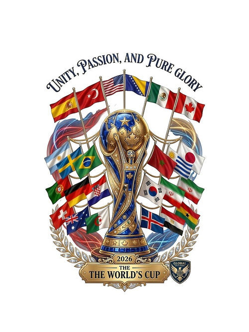 2026 World Cup Unity Passion Glory Soccer by Sovereign Supply Co.