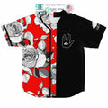 BEST Flowers Rezz black red Baseball Jersey