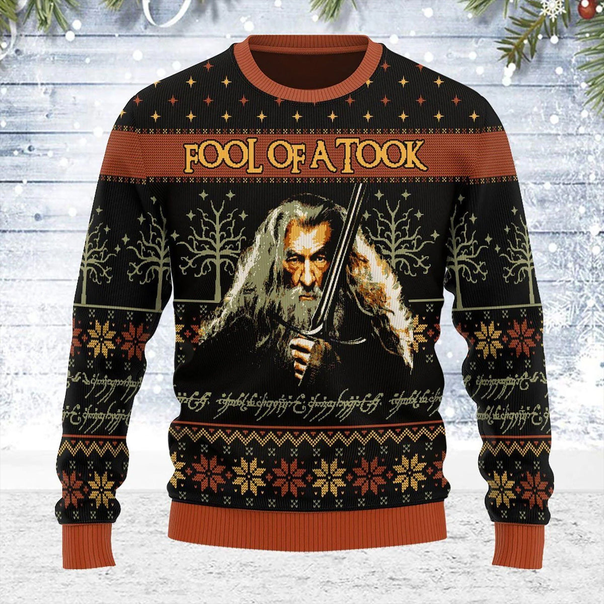 Fool Of A Took LOTR Ugly Christmas Sweater
