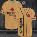 BEST Four Roses logo brown Baseball Jersey