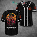 BEST Freddy Kruege Horror black Baseball Jersey