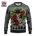 Freddy Krueger Halloween Ugly Christmas Sweater Amazing Gift Idea Thanksgiving Gift