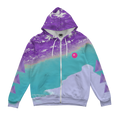 Frequency Modulation Zip Up Hoodie