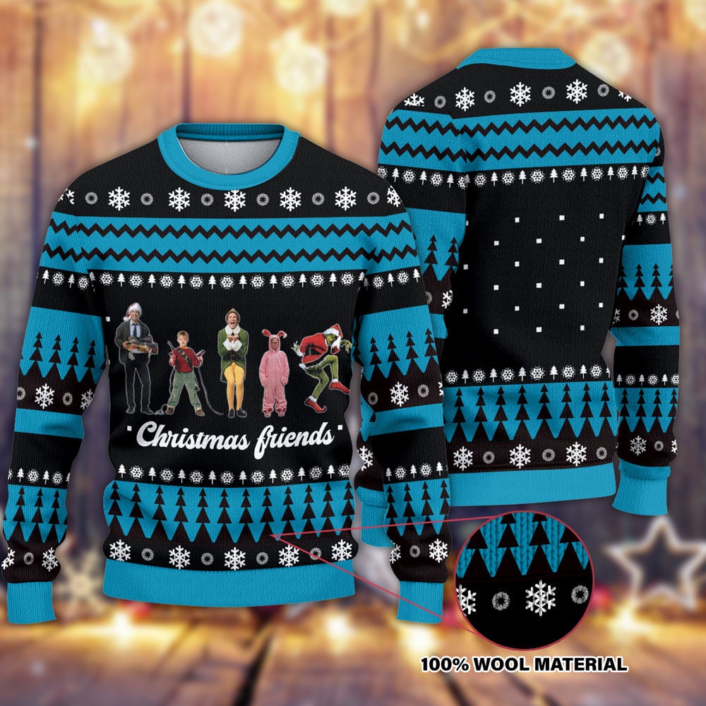 Friends Christmas Ugly Christmas Sweater