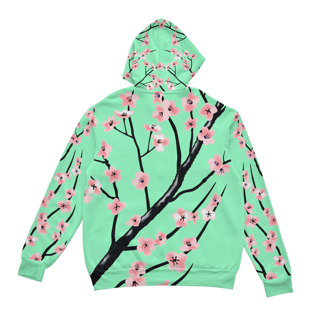 Full Bloom Zip Up Hoodie
