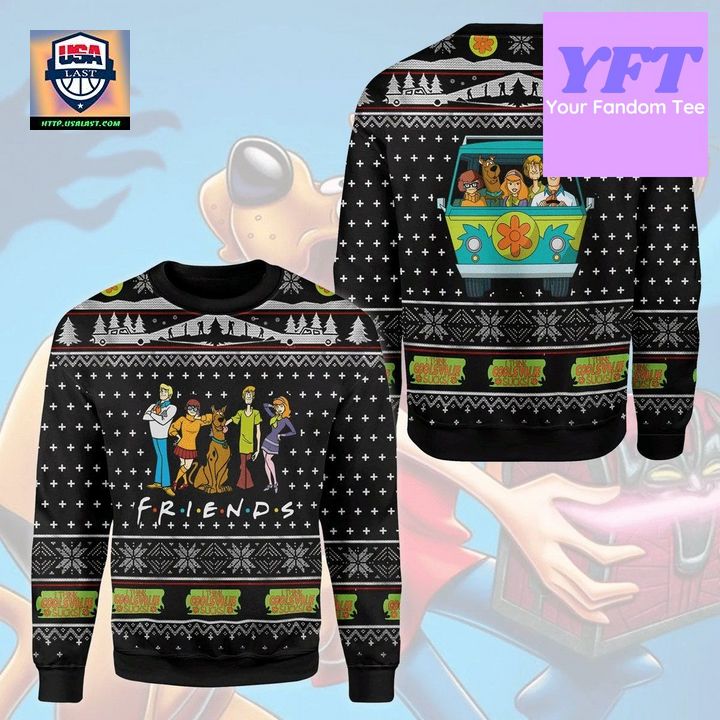 Funny Dog Friends Xmas 3d Ugly Christmas Sweater