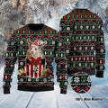 Funny Guinea Pig In The Gift Box Ugly Christmas Sweater For Guinea Pig Lovers On Christmas Days