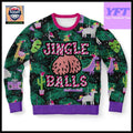 Funny Party Jingle Balls Adult Humour Men Balls 3d Ugly Christmas Sweater