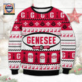 Genesee Beer Ugly Christmas Sweater
