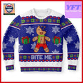 Gingerbread Gingerbread Cookie Xmas Eve Cute Cookie 3d Ugly Christmas Sweater