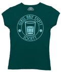 Women's Glass Half Empty Society T-Shirt