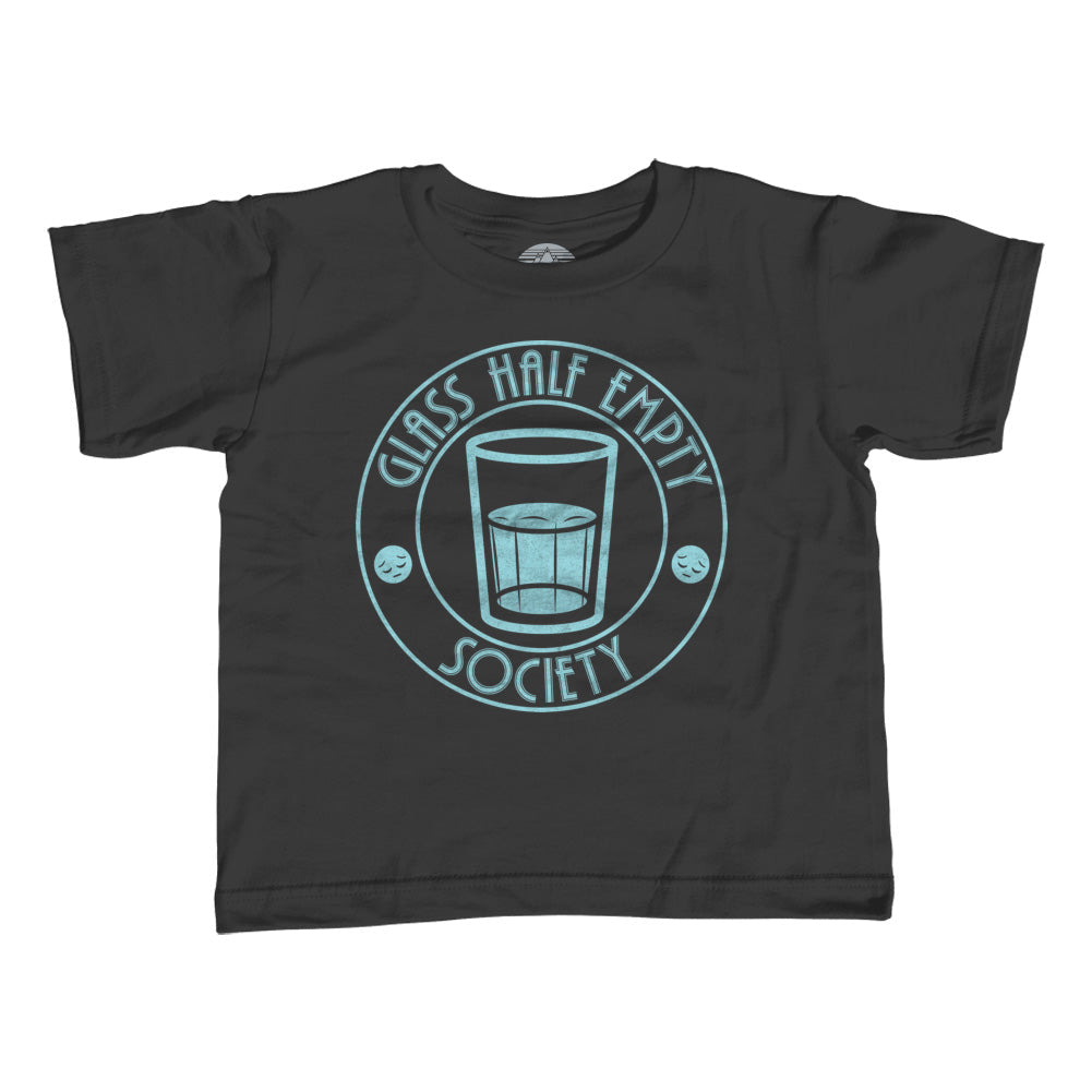Boy's Glass Half Empty Society T-Shirt