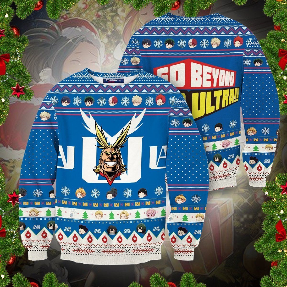 Go Beyond, Plus Ultra Friends Christmas Wool Ugly Knitted Ugly Christmas Sweater