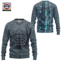 Godzilla King Of The Monster Costume Ugly Christmas Sweater