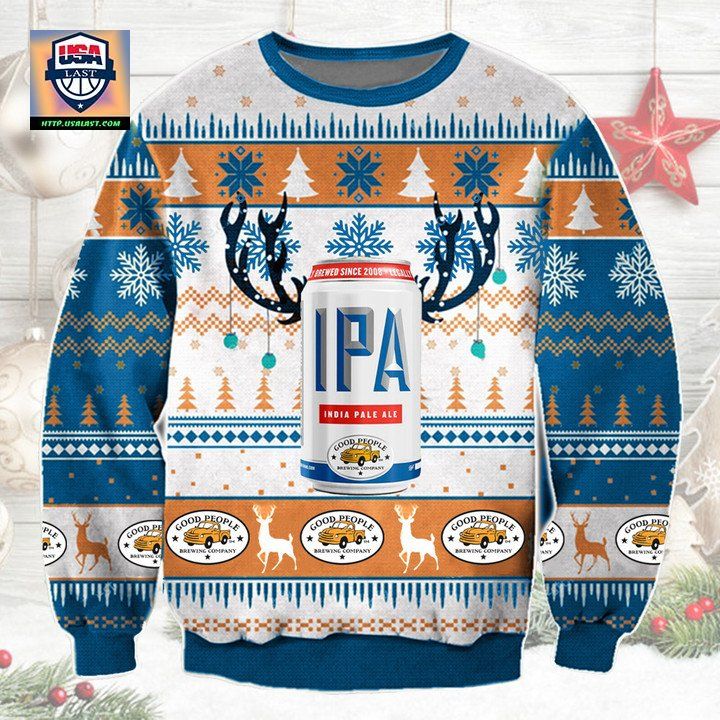 Good People IPA Ugly Christmas Sweater