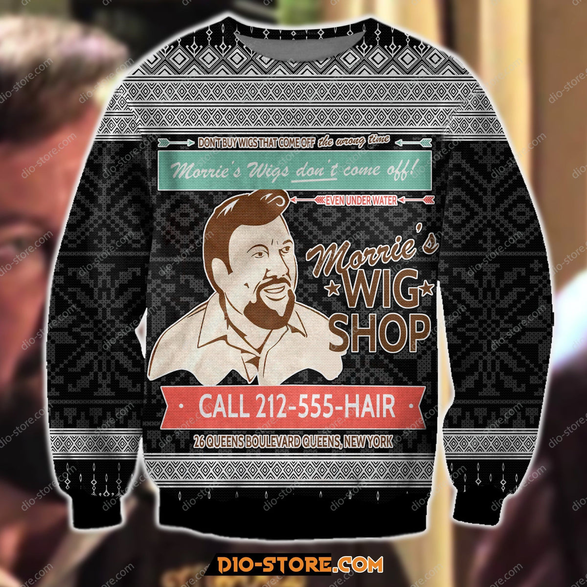 Goodfellas Morrie’S Wig Shop 3D Print Ugly Christmas Sweater