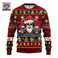 Goth Ugly Christmas Sweater Red Brown 1 Amazing Gift Idea Thanksgiving Gift
