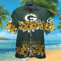 Green Bay Packers Exclusive Hawaiian Design Shirt