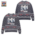Greys Anatomy Characters Snowflake Pattern Ugly Christmas Sweater
