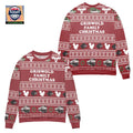 Griswold Family Christmas Vacation Ugly Christmas Sweater Red