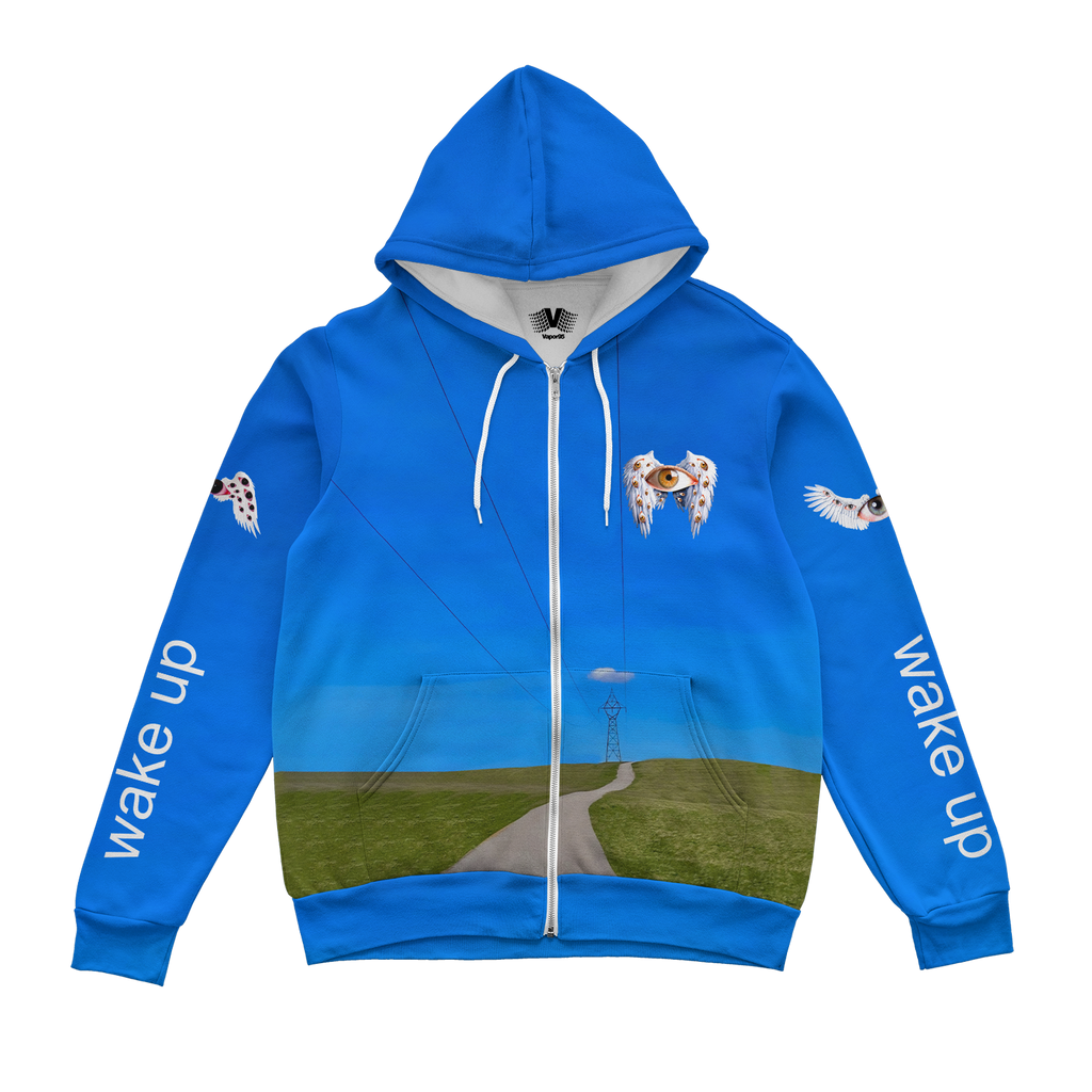 Guided Path Zip Up Hoodie