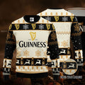 Guinness 3D Print Ugly Christmas Sweater, Hoodie, Zip Hoodie, Bomber Jacket