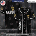 Guinness Beer Baseball Shirt