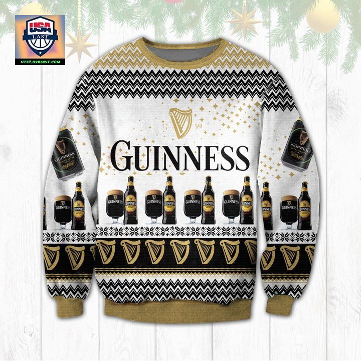 Guinness Beer Ugly Christmas Sweater
