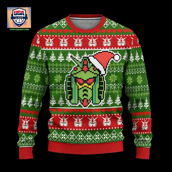 Gundam Anime Ugly Christmas Sweater Custom Xmas Gift