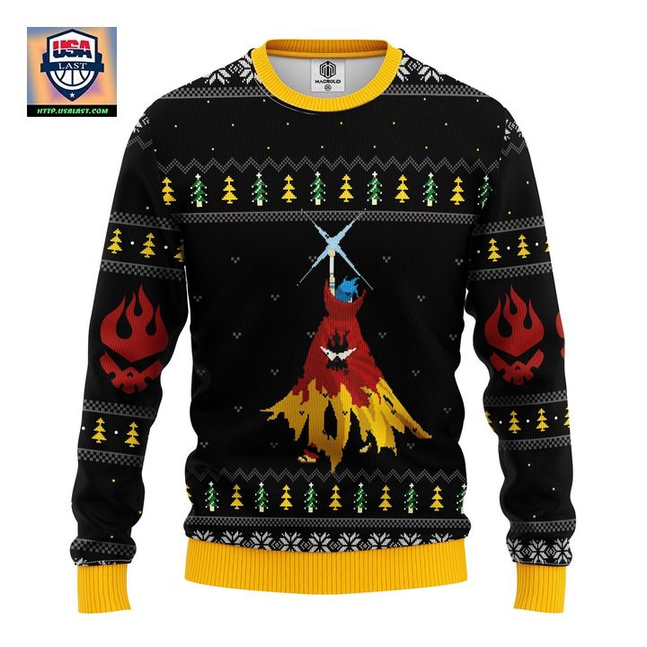Gurren Lagann Kamina Ugly Christmas Sweater Amazing Gift Idea Thanksgiving Gift