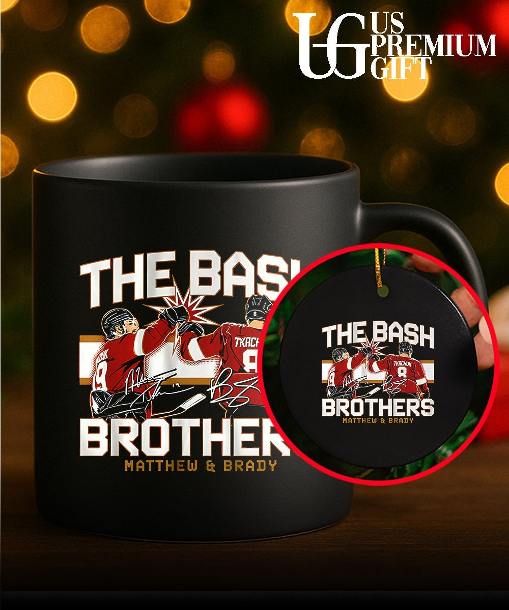 Matthew and Brady Tkachuk NHL Florida Panthers The Bash Brothers signature shirt