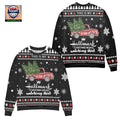 Hallmark Christmas Movies Watching Shirt Ugly Christmas Sweater Black