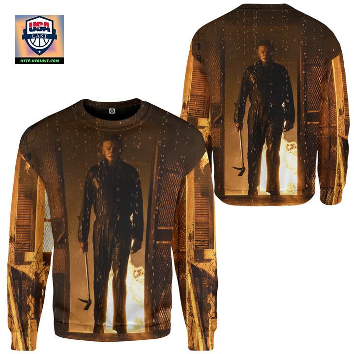 Halloween Friday the 13th Michael Myers Ugly Christmas Sweater